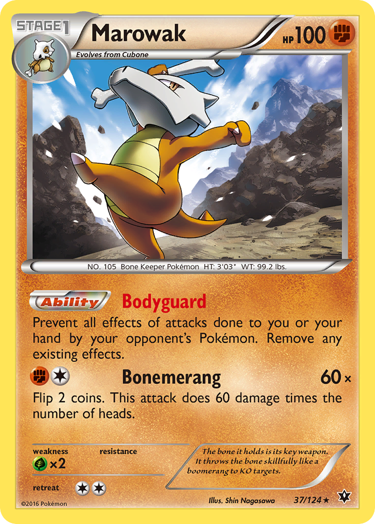 Fates Collide Marowak #37/124
